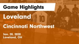 Loveland  vs Cincinnati Northwest  Game Highlights - Jan. 28, 2020