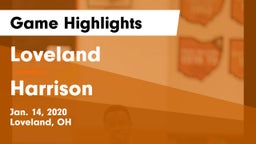 Loveland  vs Harrison  Game Highlights - Jan. 14, 2020