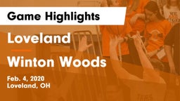 Loveland  vs Winton Woods  Game Highlights - Feb. 4, 2020