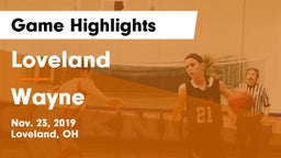 Loveland  vs Wayne  Game Highlights - Nov. 23, 2019