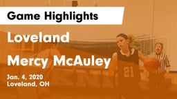 Loveland  vs Mercy McAuley Game Highlights - Jan. 4, 2020