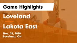 Loveland  vs Lakota East  Game Highlights - Nov. 24, 2020