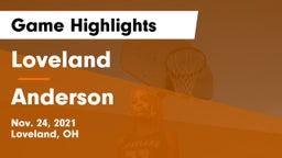 Loveland  vs Anderson  Game Highlights - Nov. 24, 2021