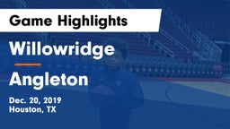 Willowridge  vs Angleton  Game Highlights - Dec. 20, 2019