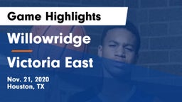 Willowridge  vs Victoria East Game Highlights - Nov. 21, 2020