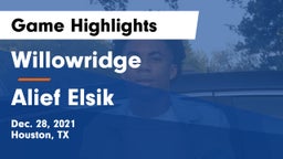 Willowridge  vs Alief Elsik  Game Highlights - Dec. 28, 2021