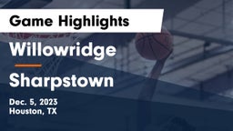 Willowridge  vs Sharpstown  Game Highlights - Dec. 5, 2023