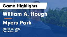 William A. Hough  vs Myers Park  Game Highlights - March 22, 2022