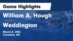 William A. Hough  vs Weddington  Game Highlights - March 8, 2023