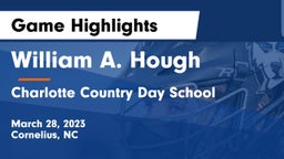 William A. Hough  vs Charlotte Country Day School Game Highlights - March 28, 2023
