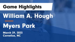 William A. Hough  vs Myers Park  Game Highlights - March 29, 2023