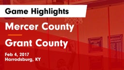 Mercer County  vs Grant County  Game Highlights - Feb 4, 2017