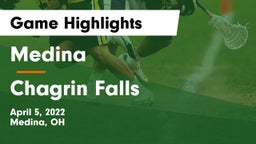Medina  vs Chagrin Falls  Game Highlights - April 5, 2022