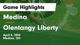 Medina  vs Olentangy Liberty  Game Highlights - April 8, 2023
