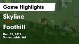Skyline   vs Foothill  Game Highlights - Dec. 28, 2019