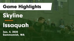 Skyline   vs Issaquah  Game Highlights - Jan. 4, 2020