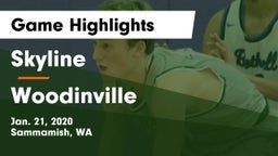 Skyline   vs Woodinville Game Highlights - Jan. 21, 2020