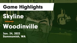 Skyline   vs Woodinville  Game Highlights - Jan. 24, 2022