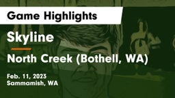 Skyline   vs North Creek (Bothell, WA) Game Highlights - Feb. 11, 2023