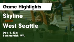 Skyline   vs West Seattle  Game Highlights - Dec. 4, 2021