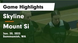 Skyline   vs Mount Si  Game Highlights - Jan. 20, 2023