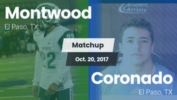 Matchup: Montwood  vs. Coronado  2017