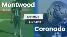 Matchup: Montwood  vs. Coronado  2018