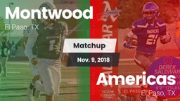 Matchup: Montwood  vs. Americas  2018