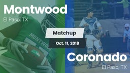 Matchup: Montwood  vs. Coronado  2019