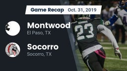 Recap: Montwood  vs. Socorro  2019
