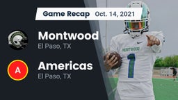 Recap: Montwood  vs. Americas  2021
