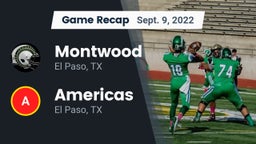 Recap: Montwood  vs. Americas  2022