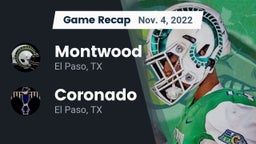 Recap: Montwood  vs. Coronado  2022