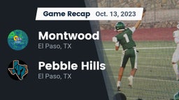 Recap: Montwood  vs. Pebble Hills  2023