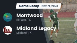Recap: Montwood  vs. Midland Legacy  2023