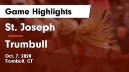 St. Joseph  vs Trumbull  Game Highlights - Oct. 7, 2020