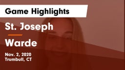 St. Joseph  vs Warde  Game Highlights - Nov. 2, 2020