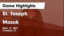 St. Joseph  vs Masuk  Game Highlights - Sept. 17, 2021