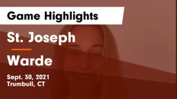 St. Joseph  vs Warde  Game Highlights - Sept. 30, 2021