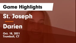 St. Joseph  vs Darien  Game Highlights - Oct. 18, 2021