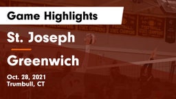 St. Joseph  vs Greenwich  Game Highlights - Oct. 28, 2021
