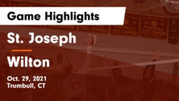 St. Joseph  vs Wilton  Game Highlights - Oct. 29, 2021