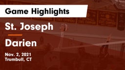 St. Joseph  vs Darien  Game Highlights - Nov. 2, 2021