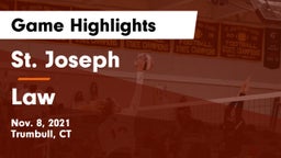 St. Joseph  vs Law  Game Highlights - Nov. 8, 2021