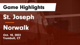 St. Joseph  vs Norwalk  Game Highlights - Oct. 10, 2022