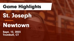 St. Joseph  vs Newtown  Game Highlights - Sept. 12, 2023