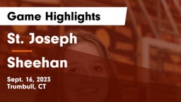 St. Joseph  vs Sheehan  Game Highlights - Sept. 16, 2023