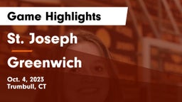St. Joseph  vs Greenwich  Game Highlights - Oct. 4, 2023