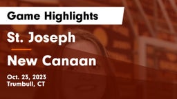 St. Joseph  vs New Canaan  Game Highlights - Oct. 23, 2023