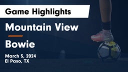 Mountain View  vs Bowie  Game Highlights - March 5, 2024